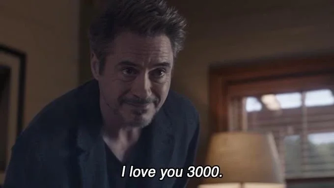 I love you 3000