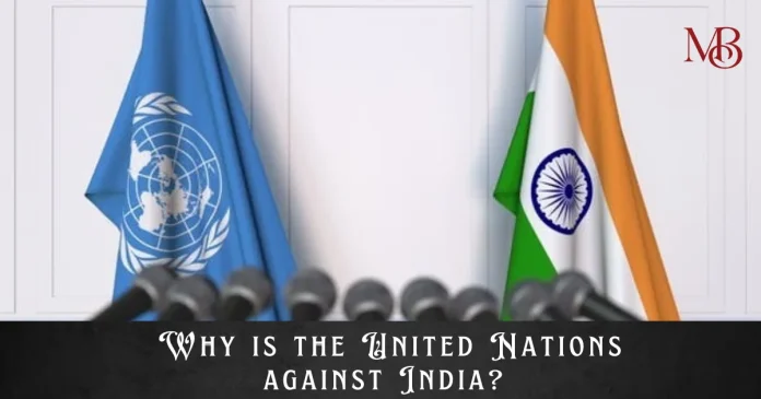 United Nations against India