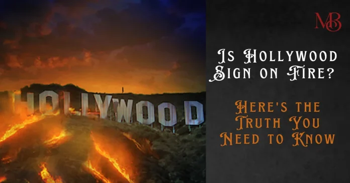 Is Hollywood Sign on Fire? Here's the Truth You Need to Know